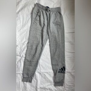Adidas Kids Heather Gray Joggers